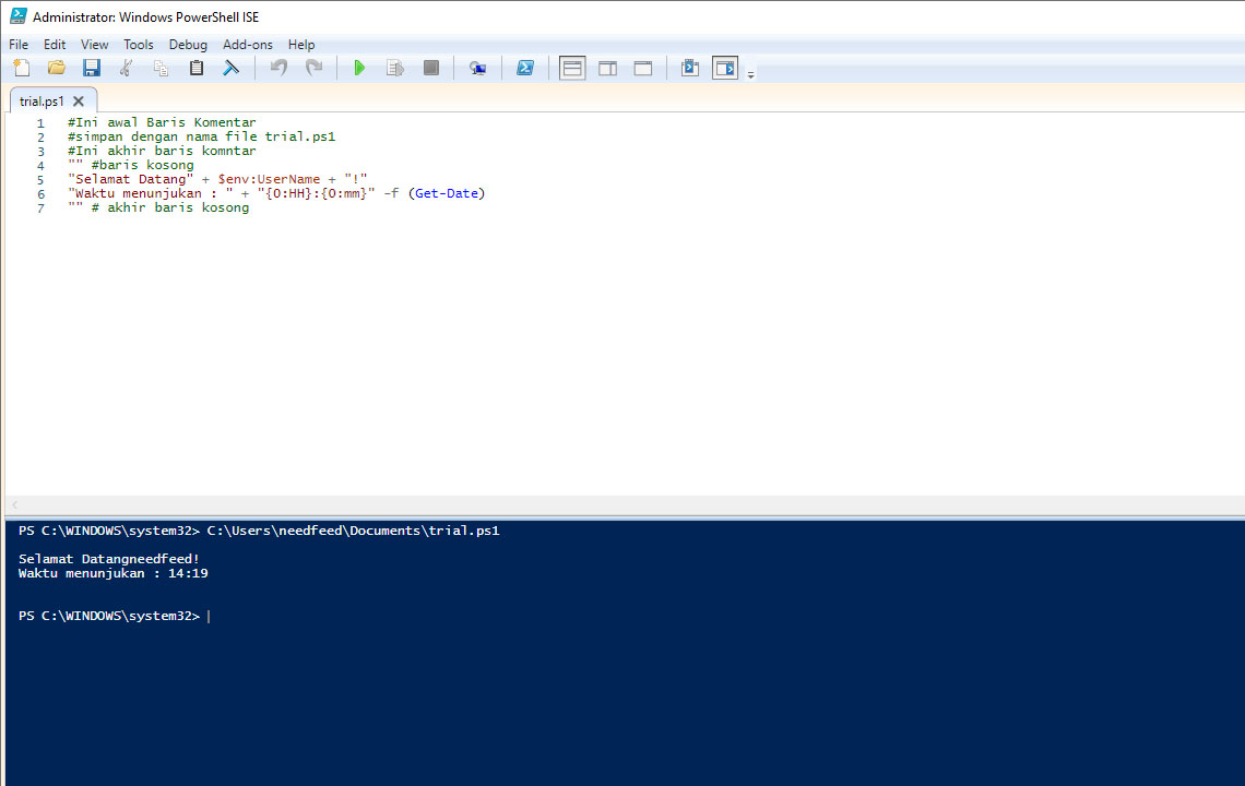 Powershell script file. POWERSHELL не появляется PS C. PS C:\users\user.