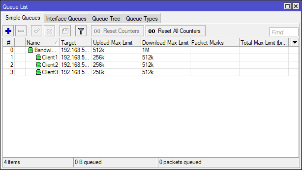 Cara Limit Bandwidth Dengan Simple Queue Di Mikrotik Monitor Teknologi 0813