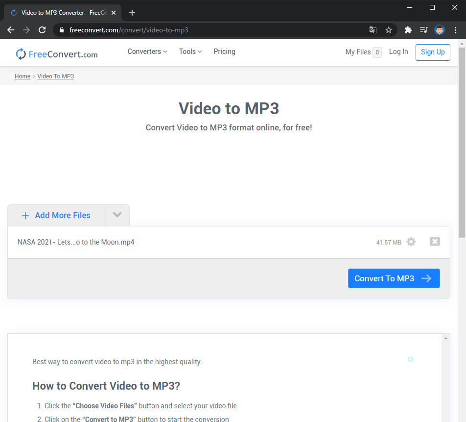 Cara Convert MP4 Ke MP3 Online Dan Offline - Monitor Teknologi