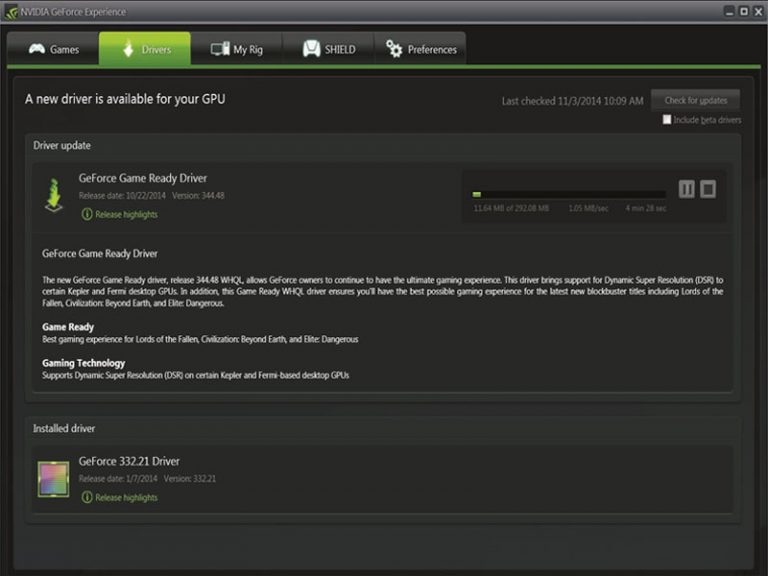 Nvidia control panel 8.1 940.0