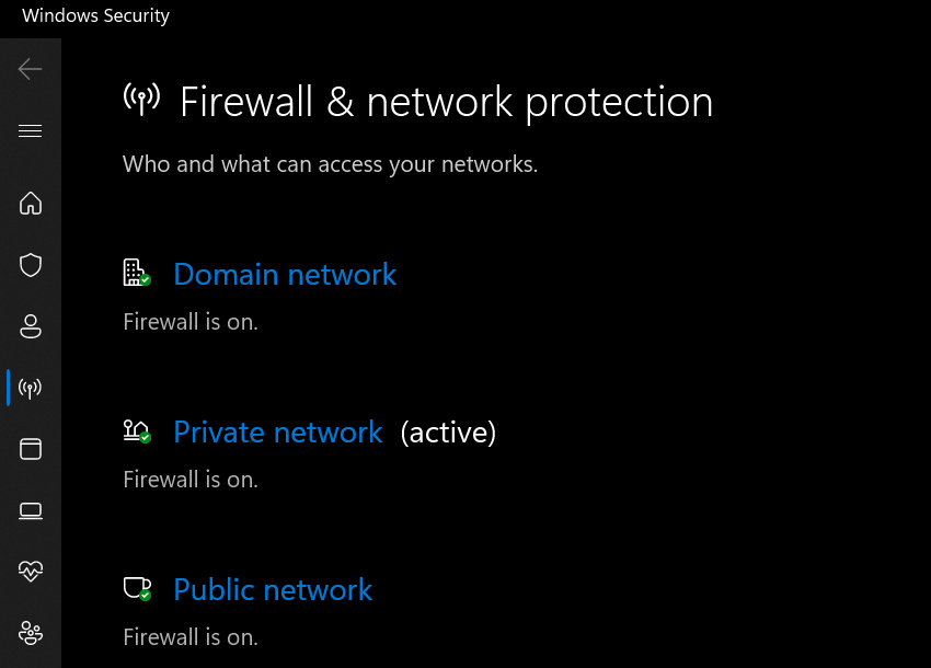 Firewall & Network Protection